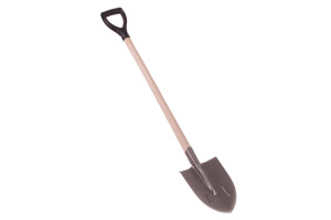 Rýľ špicatý lakovaný 1kg s PVC násadou