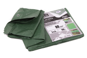 Plachta 5x6 - 80gr zelená