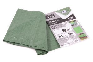 Plachta 3x3m - 80gr zelená