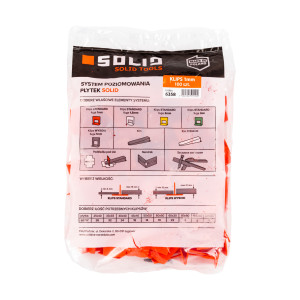 Spony 1mm-100ks SOLID Leveling